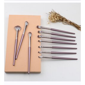 Eye Makeup Brush Set Manufacturer - 10-Piece Mini for Eyeshadow & Concealer