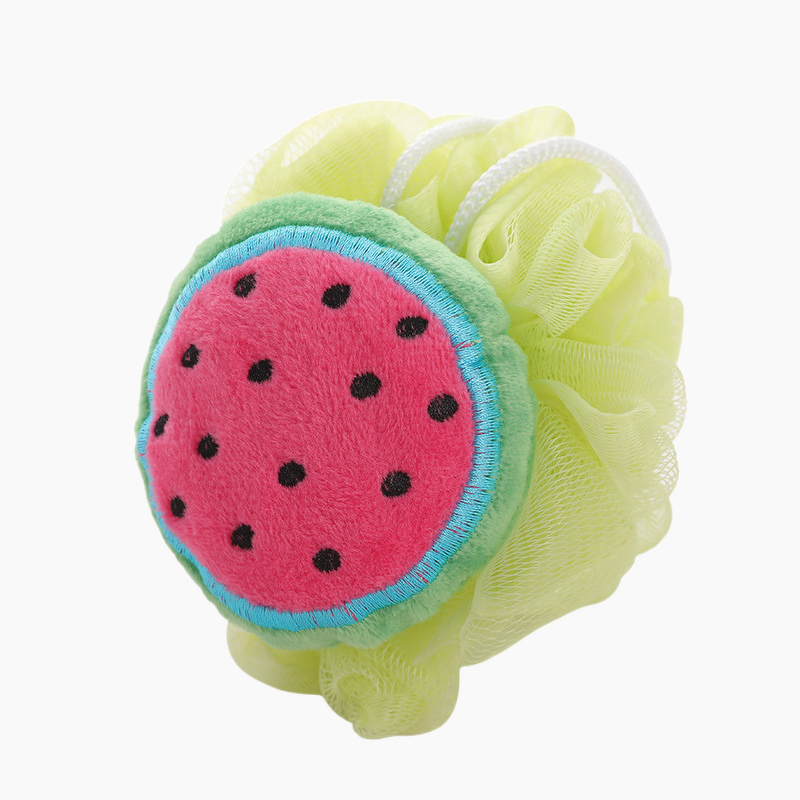 Bath Sponge Manufacturer - PE Mesh Large Loofah with Fruit Design