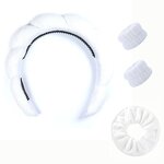 Headband Set Manufacturer - with Wristband for Washing Face & Skincare