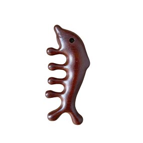 Scalp Massage Comb Manufacturer - Natural Sandalwood with Wide Teeth