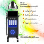 11in 1 Hydro Facial Machine - New Design Hydrodermabrasion with Oxygen Dome