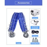 24 Air Bag Presoterapia Machine - Full Body Relaxation Eye Massage Device