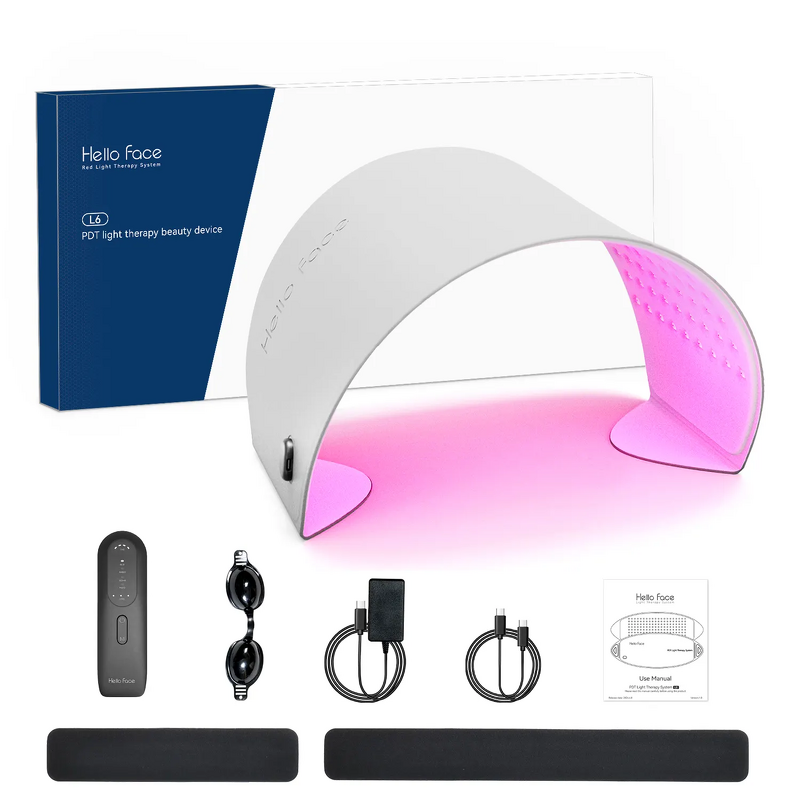 LED Red Light PDT Machine - 4 Colors Photon Facial Mask Therapy for Face Body