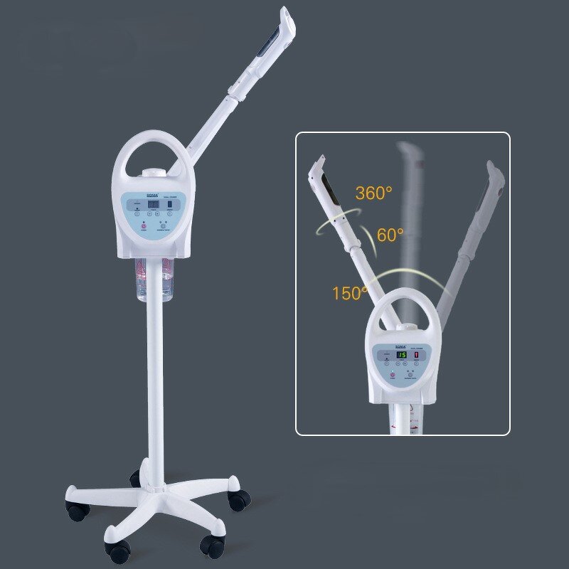Ozone Facial Vaporizer - Professional CE Approved Hot Spray Moisturizing Steamer