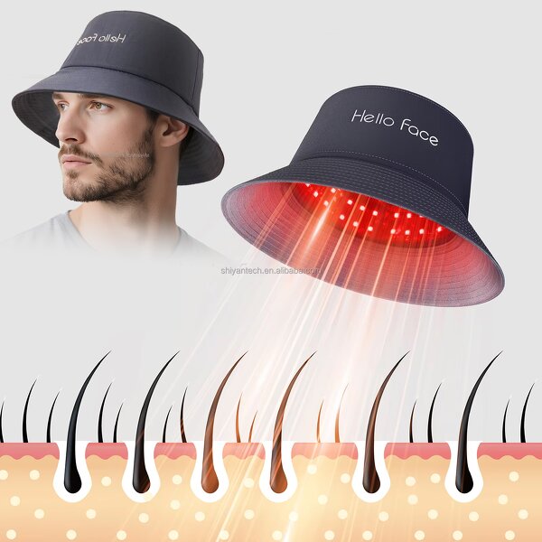 LED Hair Regrowth Cap - Red Light Anti Hair Loss Alopecia Baldness Treatment