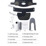 2026 LED Light Therapy Mask - Portable Red Light for Face Neck Care