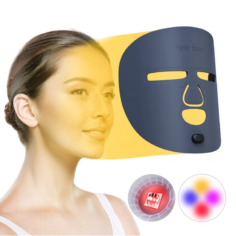 Hello Face LED Mask - 332 Chips Near Infrared 850nm Red Light Therapy