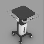 Beauty Trolley Cart - Salon 4-wheel Mobile Rolling for Beauty Machine