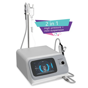 2 in 1 Oxygen Jet Peel Machine - Facial Cleaning Water Injector Gun Skin Lifting