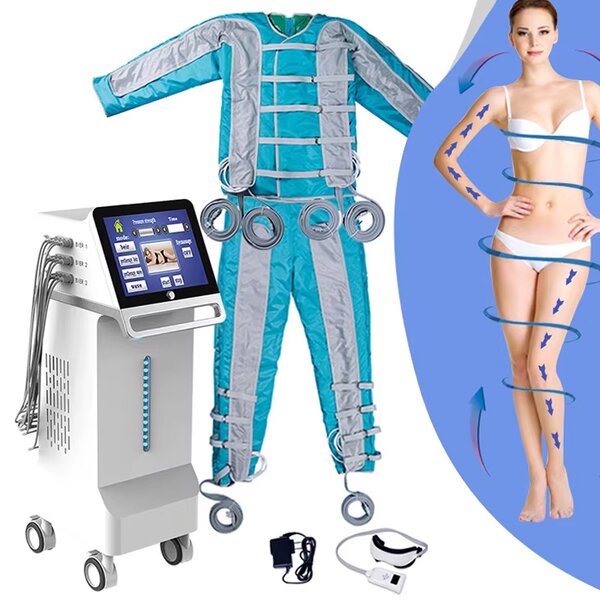 24 Airbags Pressotherapy Suit - Pressure Body Detoxification Eye Massage Infrared