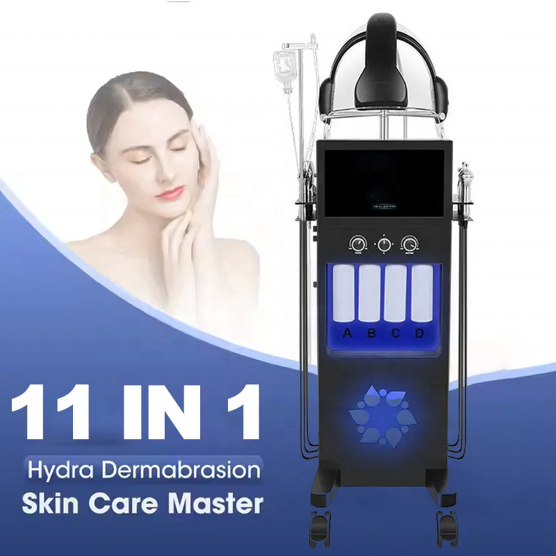 11 in 1 Hydro Oxygen Machine - Professional Facial Cleansing Blackhead Removal