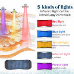 Flexible LED Light Therapy - 5 Colors Whole Body and Face Rejuvalitemd Device