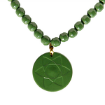 Tourmaline Necklace - Best Seller Natural Black Custom Logo Pendant