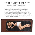 ZLMTB08 PEMF Mattress - Thermal Therapy Far Infrared Tourmaline Stone Pad