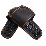 Tourmaline Massage Slippers - Deep Tissue Acupressure Foot Arch Heel Relief