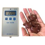 Orgone Pendant Necklace - Black Tourmaline Amethyst 3mm Layered Beaded