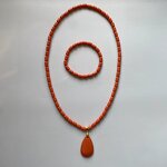 Korea Tourmaline Necklace - Germanium Negative Anion Turtle Neck Energy