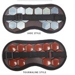 Tourmaline Jade Ear Muffs - Factory Direct Satin Cooling Heating Silk Eye Mask