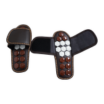 Tourmaline Acupressure Slippers - Korea Far Infrared Indoor Pain Relief 41-42