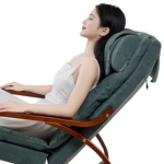 Foldable Shiatsu Massage Chair - Portable Zero Gravity Hot Compress Wireless