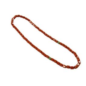 Orgone Power Necklace - Black Tourmaline Amethyst 3mm Layered Beaded Pendant