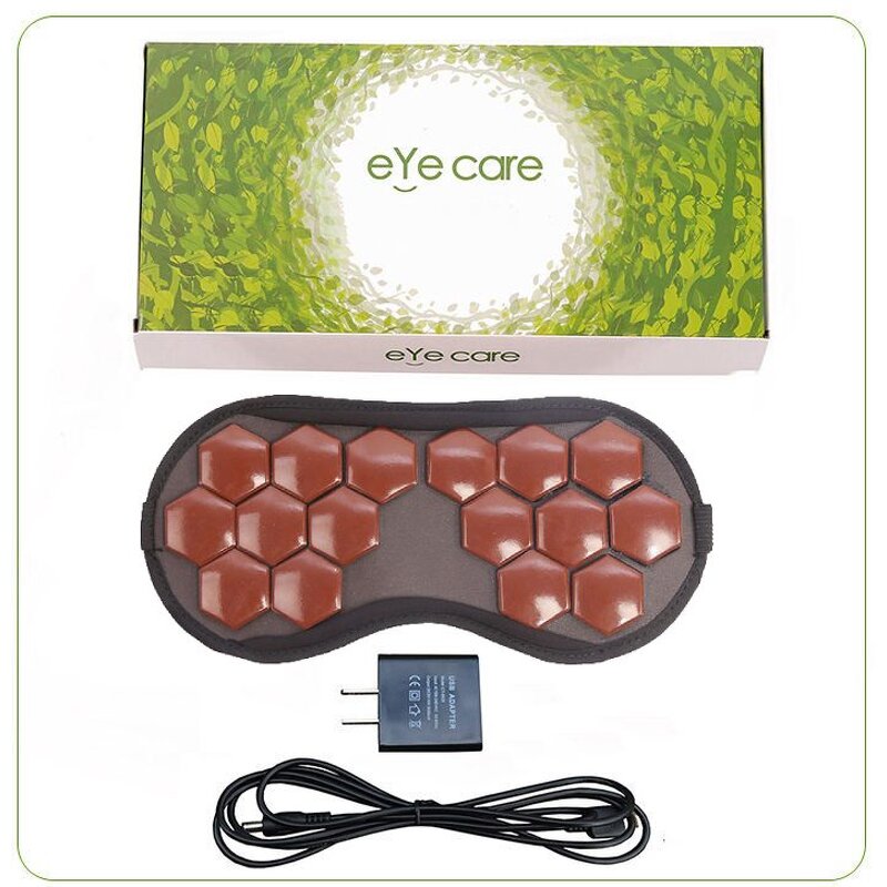 Tourmaline Eye Mask - Korea Magnetic Infrared Heating Sleep Relax Therapy