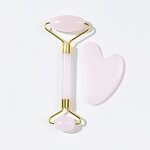 White Jade Roller Set - 100% Natural Custom Logo Gua Sha Skincare Tools