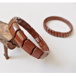 Bio Energy Balance Bracelet - Natural Tourmaline Black Stone Negative Ion Massage