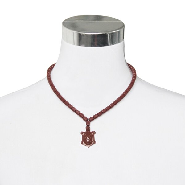 Orgone Pendant Necklace - Black Tourmaline Amethyst 3mm Layered Beaded