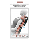 Mini Massage Chair - Luxury 3D Zero Gravity Full Body Heating Calf Kneading