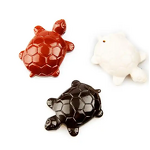 Orgone Pendant Necklace - Black Tourmaline Amethyst 3mm Layered Beaded