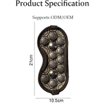 Tourmaline Heated Eye Mask - Far Infrared Therapy Eye Fatigue Relief