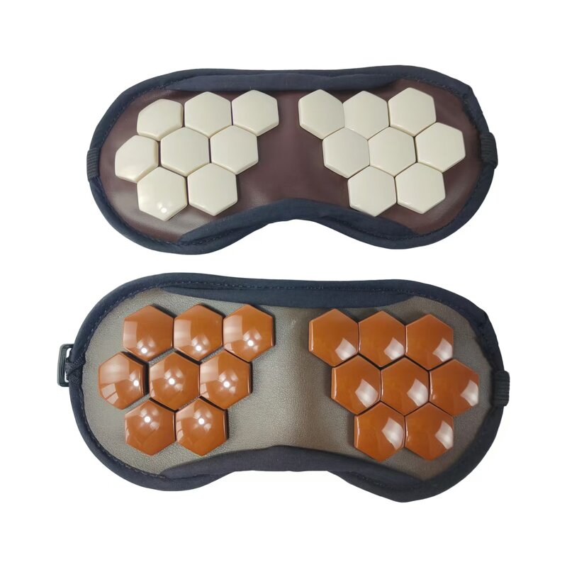 Jade Tourmaline Eye Mask - Korea Infrared Heating Pads Magnetic Therapy Hot Cold
