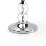 Oval Desktop Mirror Factory - Hot Selling 3 Inches Fancy Design Double Sided Crystal Handle Magnifying