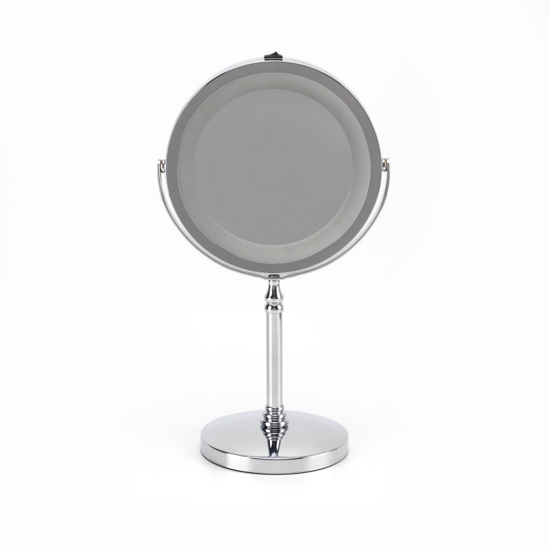 Portable Makeup Mirror Manufacturer - LED Light Desktop Vanity Fill Light Battery Operated Mirror