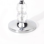 Desktop Mirror Factory - Hot Selling 3 Inches Double Sided Crystal Handle Fancy Design Magnifying