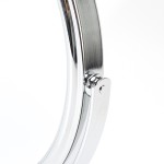 Stainless Steel Mirror Factory - HD Metal Table Top Double-Sided 360° Rotating Magnifying Portable Beauty