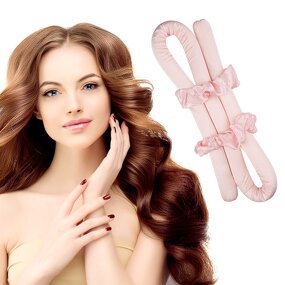 Heatless Hair Curler Manufacturer - Magic 100% Pure Silk Sleeping Wave Rollers