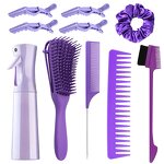 Hair Salon Kit Manufacturer - Eight-Row Octopus Hollow Brush Comb & Massager