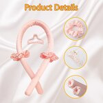 Silk Ribbon Hair Curler Set Manufacturer - Lazy Sleeping Foam Sponge for Big Wave