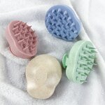 Scalp Massage Brush Manufacturer - Wheat Straw Material Head Scrubber Dandruff