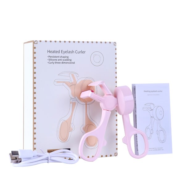 Electric Eyelash Curler Manufacturer - Portable Double-Sided Rechargeable Quick Heated