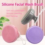Face Wash Brush Manufacturer - Manual Silicone with Suction Cup
