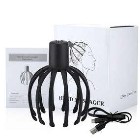 Electric Scalp Massager Manufacturer - Portable Handheld Octopus Claw Vibration