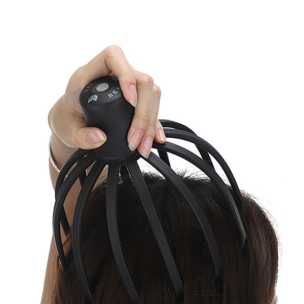 Electric Head Massager Manufacturer - Wireless Hands-Free Octopus Claw for Adults