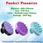 Ionic Hair Brush Manufacturer - Soft Silicone Detangler Scalp Care