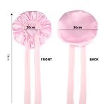 Silk Bonnet Manufacturer - Double Layer Satin Reversible for Curly Hair Sleep