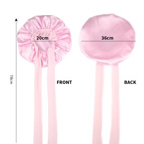 Silk Bonnet Manufacturer - Double Layer Satin Reversible for Curly Hair Sleep