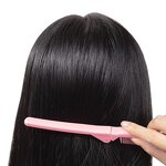 Hair Curler Manufacturer - Self-Grip Plastic with Leather Storage Bag & Brush