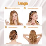 Heatless Hair Curler Manufacturer - Magic 100% Pure Silk Sleeping Wave Rollers